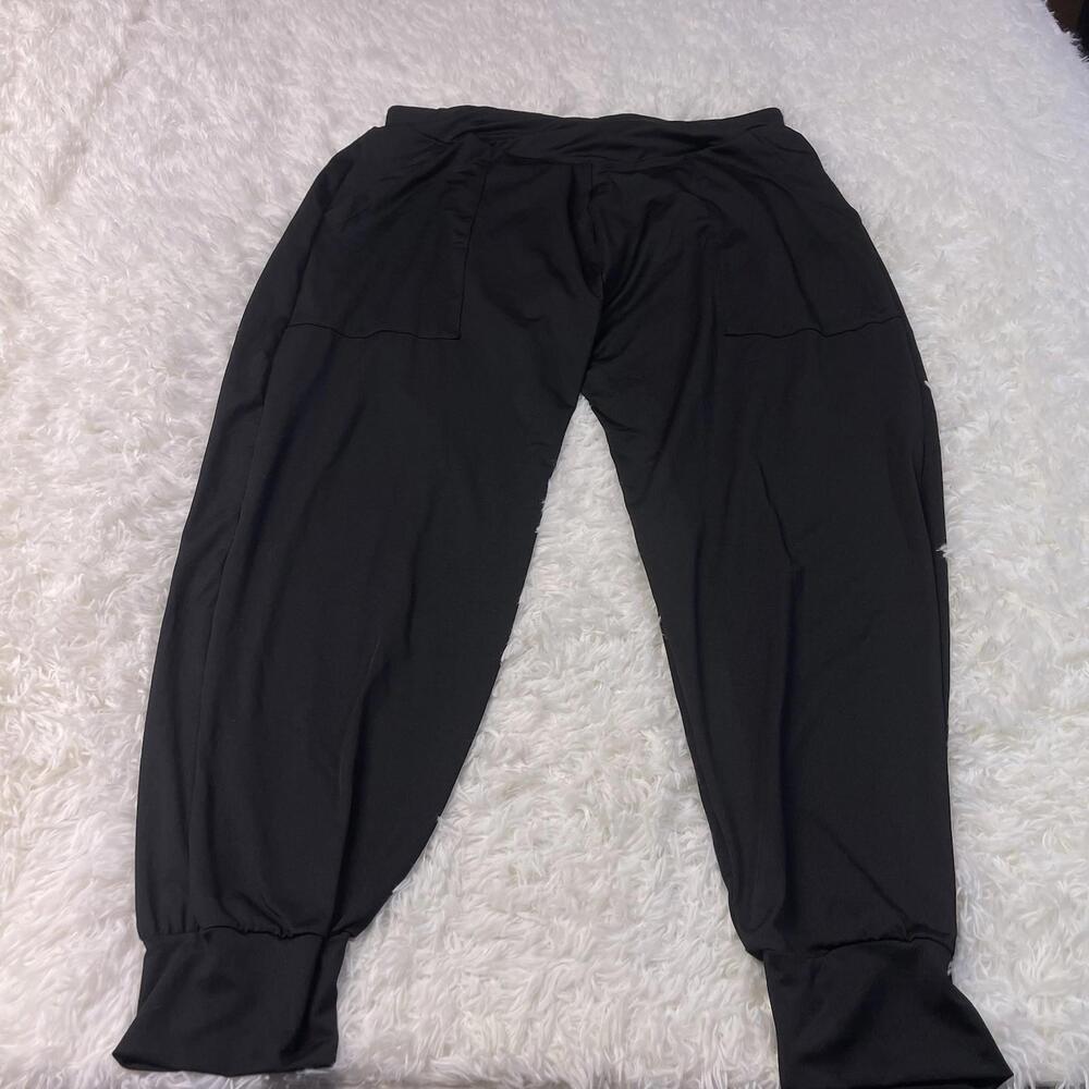 Shein Womens Stretch Pants 3XL Black